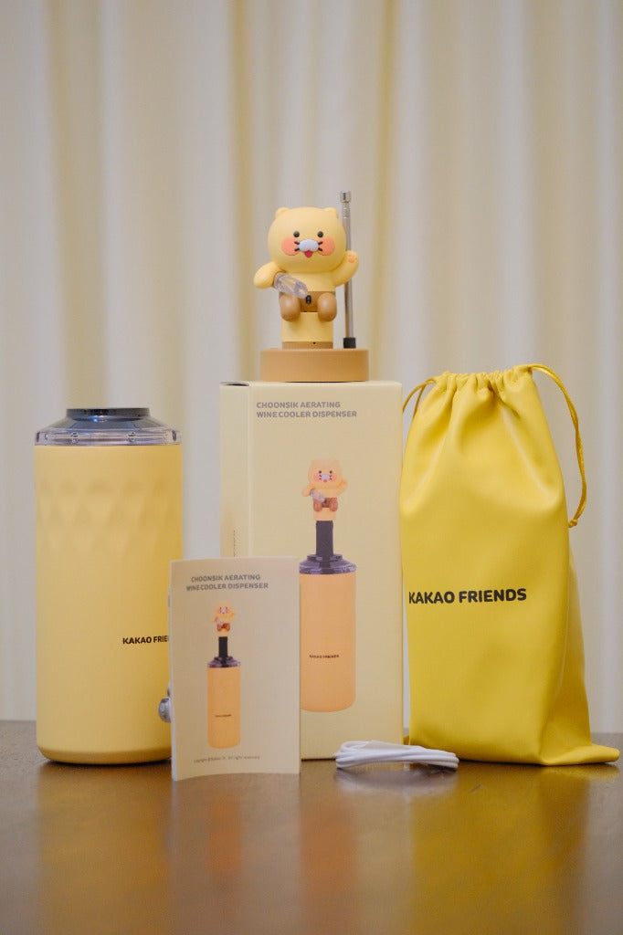 Choonsik Aerating Dispenser + Wine Cooler